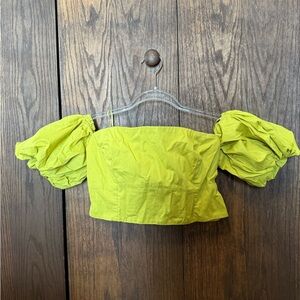 Abercrombie puff sleeve top